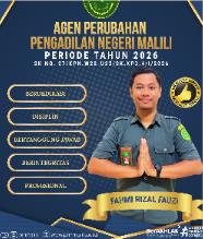 Pemilihan Agen Perubahan Pengadilan Negeri Malili Periode Tahun 2026