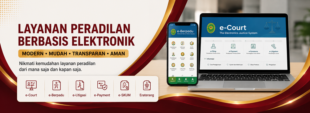 Layanan Peradilan Berbasis Elektronik PN Malili