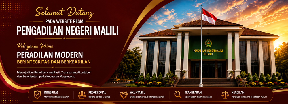 Pengadilan Negeri Malili Kelas II - Selamat Datang